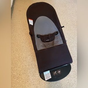 Babybjorn Bouncer Soft Chair - Blue and Gray